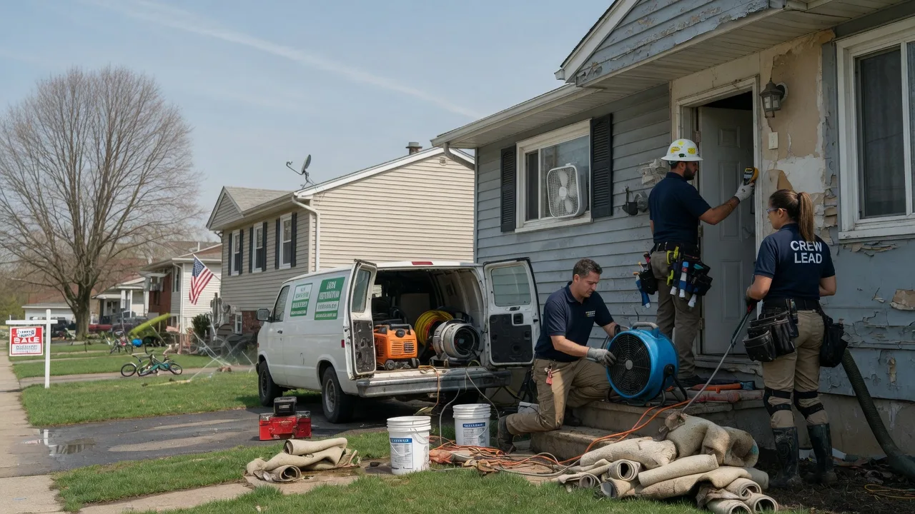 Flood Cleanup in Bandera, TX near me